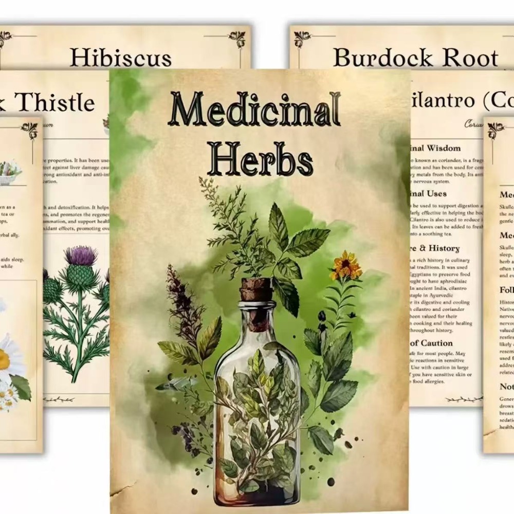 Herbal And Wellness - Hierbas Medicinales: Guía Visual para Identificar