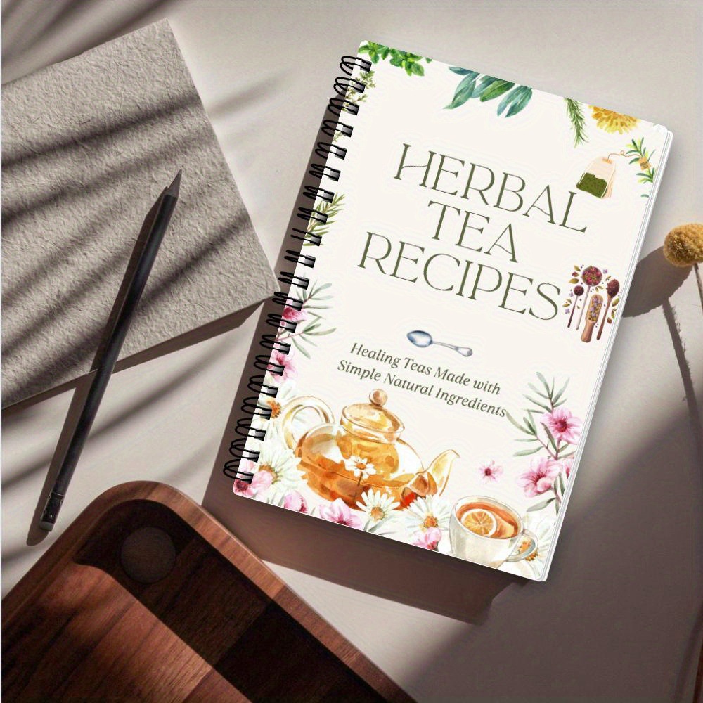 Libro de recetas de té de hier - Wellness Herbal Tea Blends reseña y precio