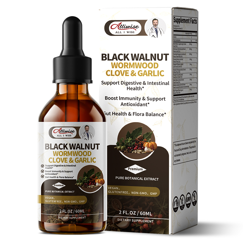 Alliwise Gota de nogal negro l - Herbal And Wellness reseña y precio