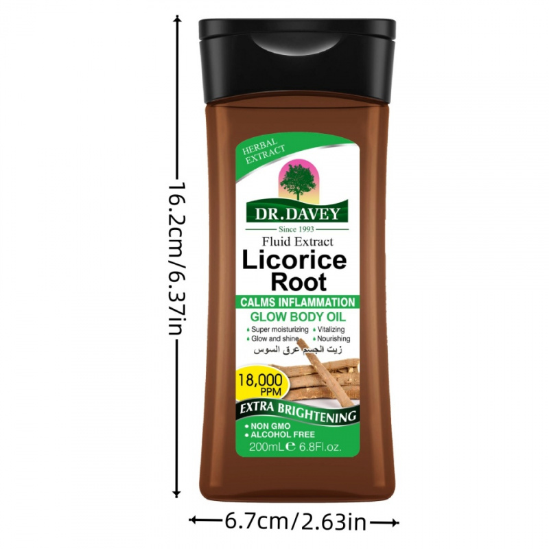 Aceite corporal de regaliz de  - Licorice Root Sticks reseña y precio